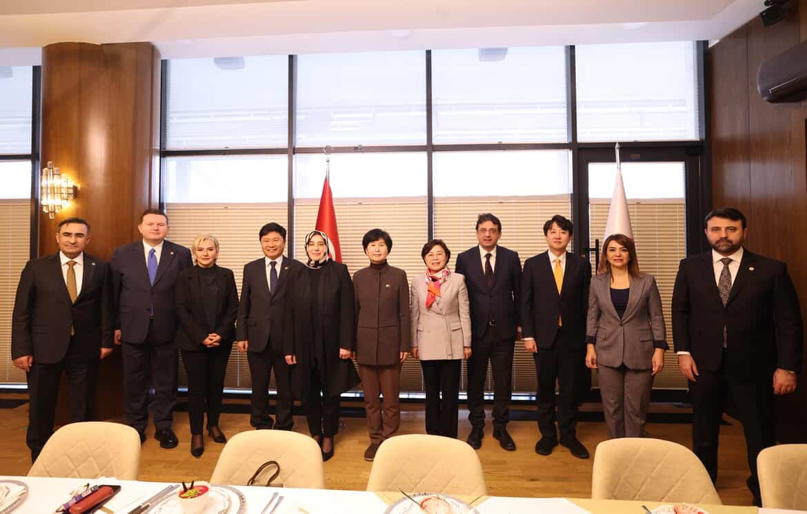 Kore-Türkiye Parlementoları Arası Dostluk Grubu Heyeti'nin Ankara Ziyareti (18 Şubat)